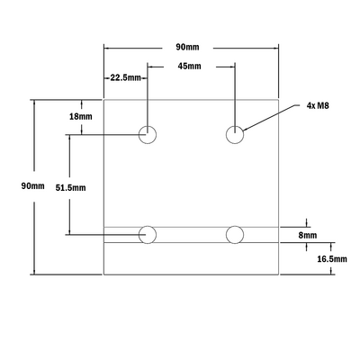 55-050-1 MODULAR SOLUTIONS ALUMINUM BRACKET<br>SLIDING DOOR TO HANG RAIL W/ HARDWARE